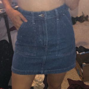 Jean skirt